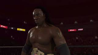 WWE2K24 BOOKER T VS BRET HART CHAMPION VS CHAMPION