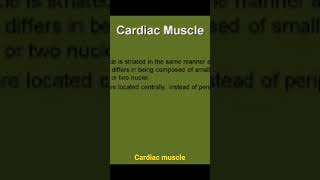 Cardiac muscle | Chapter#4- Muscle tissue Histology