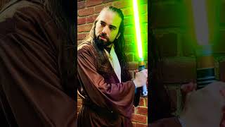 Qui-Gon Jinn Cosplay Halloween 2023 #shorts