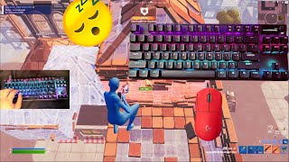 Steelseries Apex Pro ASMR Chill🤩Satisfying Keyboard Fortnite Omnipoint Switch 360 FPS Smooth 4K