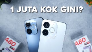 🔥 Itel A80 Unboxing - Harga 1 Juta kok Begini? Tes Gaming + Tes Kamera + Skor AnTuTu