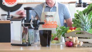 Šnekový odšťavňovač CP150 profesionální Cold Press Juicer Ceado