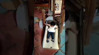 Waniya is enjoying her first swing | excited for ride #viral #trending #dubai #status #shortvideo