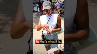 I was NOT expecting THIS girls response 🤯when I asked what is LOVE? #shorts #short #shortvideo