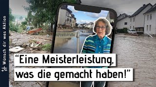 Eine Meisterleistung, was die gemacht haben 🏚️🌊👷👷‍♀️ #wünschdirwasaktion #flutkatastrophe2021