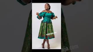 Stylish Short Ankara African Print Fashion Style: Ankara Gown Styles #african #shorts #fashion #gown