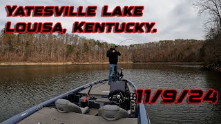 I SUCK fishing Yatesville! - 11/9/24