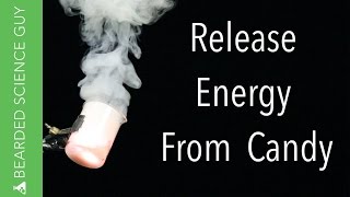 Release Energy from Candy Experiment (Chemistry)