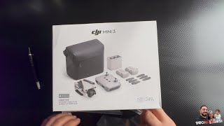 DJI Mini 3 Fly More Combo Plus Drone Unboxing  - Kutu Acılısı - İçeriği