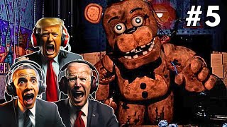 US Presidents Play Five Nights at Freddy's 2 (FNAF 2) Part 5