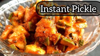 Pickle | Instant Mango Pickle | 5 mins Pickle | Nisa Kitchen