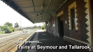 Trains at Seymour & Tallyrook Jan 27, 2017