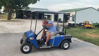 KU Electric Golf Cart