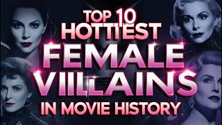 Top 10 Hottest Female Villains in Movie History 🔥 | Most Seductive & Dangerous Ever!