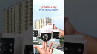 Camera Yoosee 3 mắt xoay giúp theo dõi nhà cửa khá tốt mà giá không quá cao