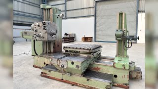 TOS WH-80 Horizontal Boring Machine - with Tail-Stock