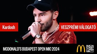 McDonald's Budapest Open Mic válogató – Veszprém // kardosh: Inkasszó