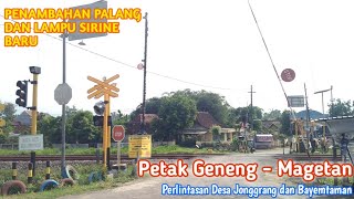 PALANG DAN LAMPU BARU | Penambahan Palang dan Lampu Sirine Perlintasan Bayemtaman dan Desa Jonggrang