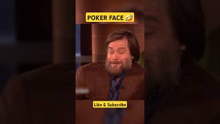 JIM CARREY POKER FACE 🤣 #jimcarrey #funny #lol #memes #shorts #legend