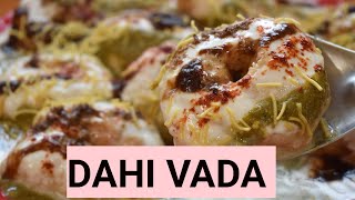 Dahivada Summer Snack recipe / Fluffy tender tangy spicy & Sweet Dahi vada -  Shrabani's Kitchen