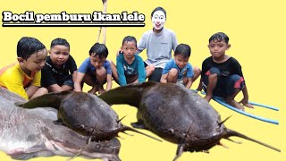 GEDE BANGET IKAN LELE INI ❗BADUT DAN BOCILBERMAIN IKAN