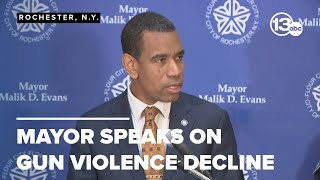 Rochester mayor: Gun violence down to lowest levels since pandemic