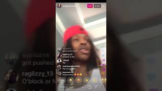 King Von on live while on house arrest listening to lil durk like crazy