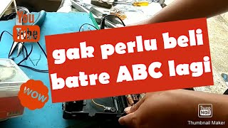 radio pake batre hp