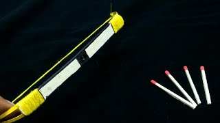 Wow... Amazing Cross BOW Using pop Sticks | KMA INSANE HACKER