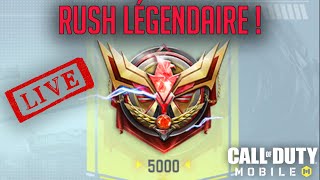 🔴 LIVE - ENFIN LÉGENDAIRE (TOP 4000 JOUEUR MONDIAL) SUR COD MOBILE FR !! SAISON 8 MULTI CLASSÉ !!