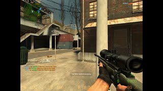 counter strike source using snipers - كونتر سترايك سورس باستخدام القناصة