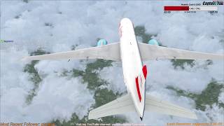 [FSX] PMDG 777-200LR | Vienna to Frankfurt Part 2 (by a real 777 pilot)