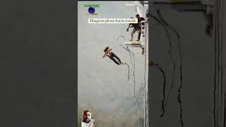 bungee jump height girl #adventure #bungeejump #bungee #motivation #travel #bollywood #song #music