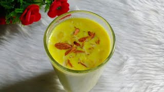 பாதாம் பால் || Badam Milk Recipe in Tamil || Summer Drinks Recipe || Dina's Channel