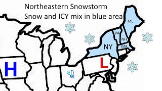 Snowstorm for Northeast! Ice potential too!!! Slippery roads!