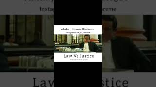 Law vs justice