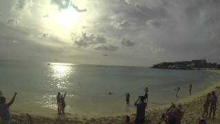 Airport Beach St Maarten.