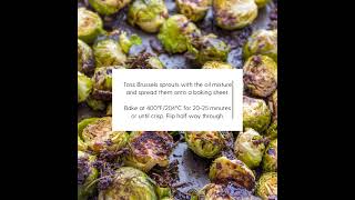 Roasted Rosemary-Thyme Brussels Sprouts | A Flavorful Side Dish Recipe