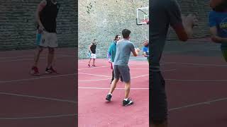 I played pickup basketball inside an actual Fortress at Kalemegdan Park in Serbia.