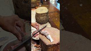 Amazing Poa Fish Cutting Skills In Bangladesh Fish Market By Expert Cutter #shorts