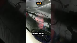 Spider-Man transmission sticker with boil water||car status#shorts #status #trending