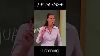 listening with "Friends"  #esl #listening #education #friends #shorts #dnipro #ukraine