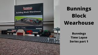 Bunnings Wearhouse Block Series Part 1 | Time Lapse Video