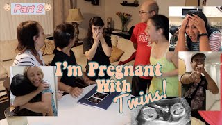 TWINS?!? Telling Our Friends and Family We're Pregnant Part 2