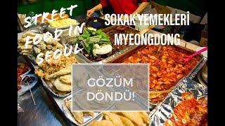 Lets! Walk Myeongdong Food Street - Kore'nin Güzellik Merkezi ve Sokak Yemekleri Myeongdong