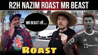 r2h Nazim roast mrbeast | cristiano ronaldo | round 2 hell |