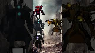 titan trio vs all skibidi toilet verse #skibiditoilet#shorts