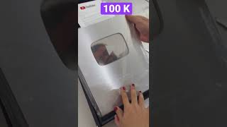 YOUTUBE 100K PLAQUE