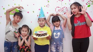 Kids Go To School | Day Birthday Of Chuns Children Birthday Cake Doremon