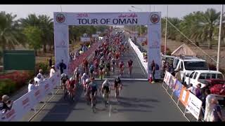 Tour of Oman 2018 - Stage 1 (Last km) - Cycling Reviews #139